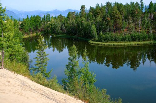 оз Алёнка в Чаркой пустыне